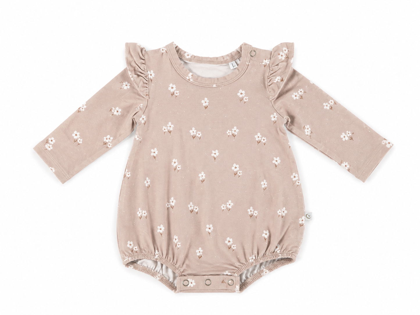 Little Blossom Long Sleeve Bubble Romper