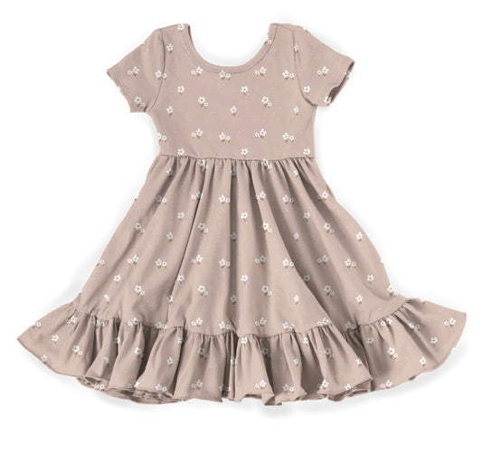 Little Blossom Short Sleeve Twirl