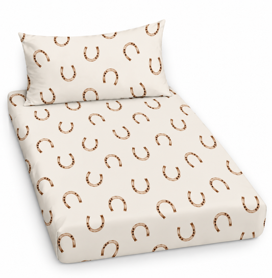 Howdy, Partner! Twin Sheet + Pillow Case